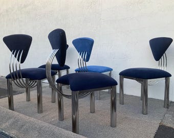 Memphis/ Ettore Sottsass Style Dining Chairs