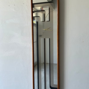Vintage Tridimensional Rectangular Wall Clock by Dimensional Design, California