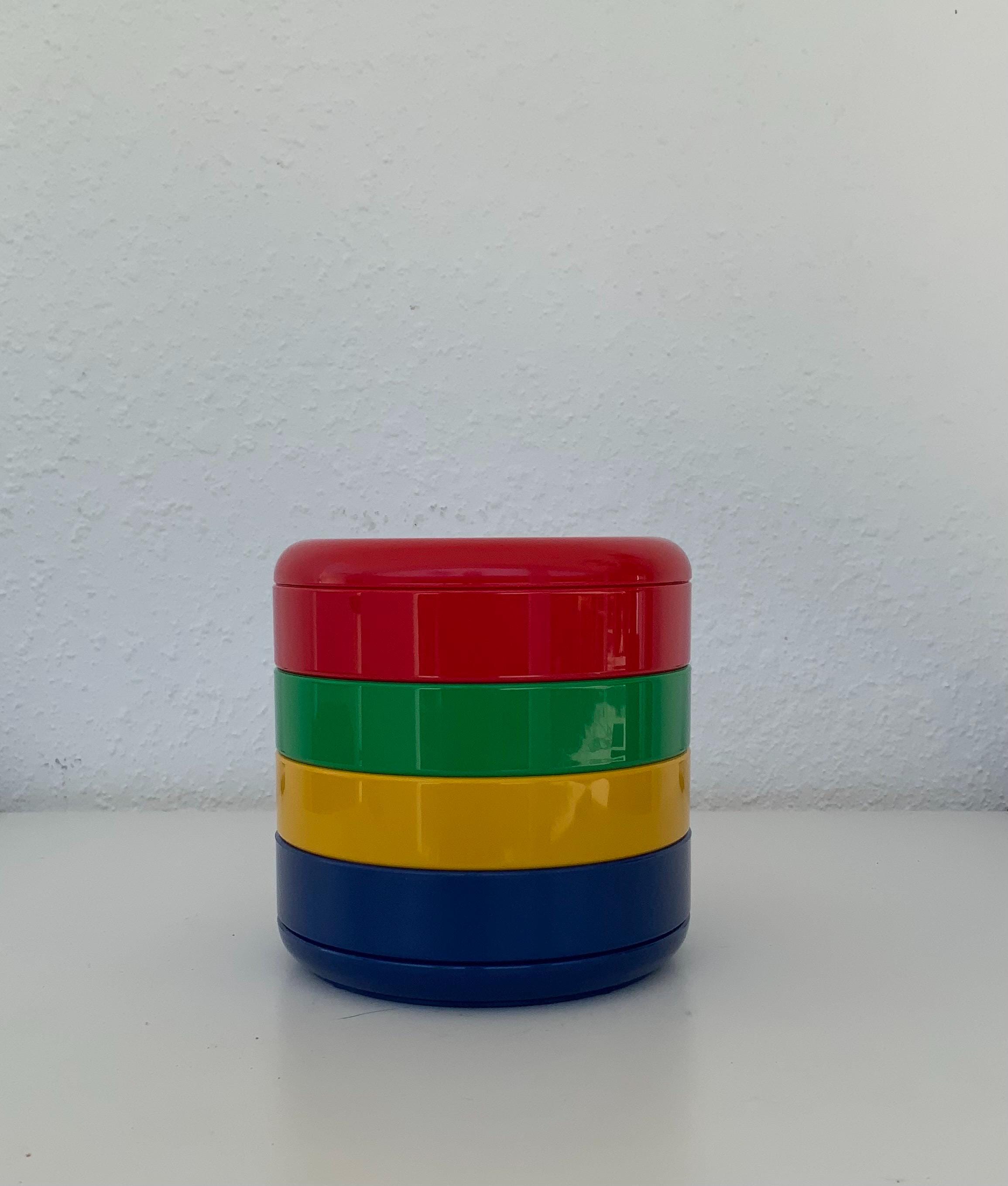 Rexite “900 MULTIPLOR” Office Desk Organizer Design Rino Pirovano