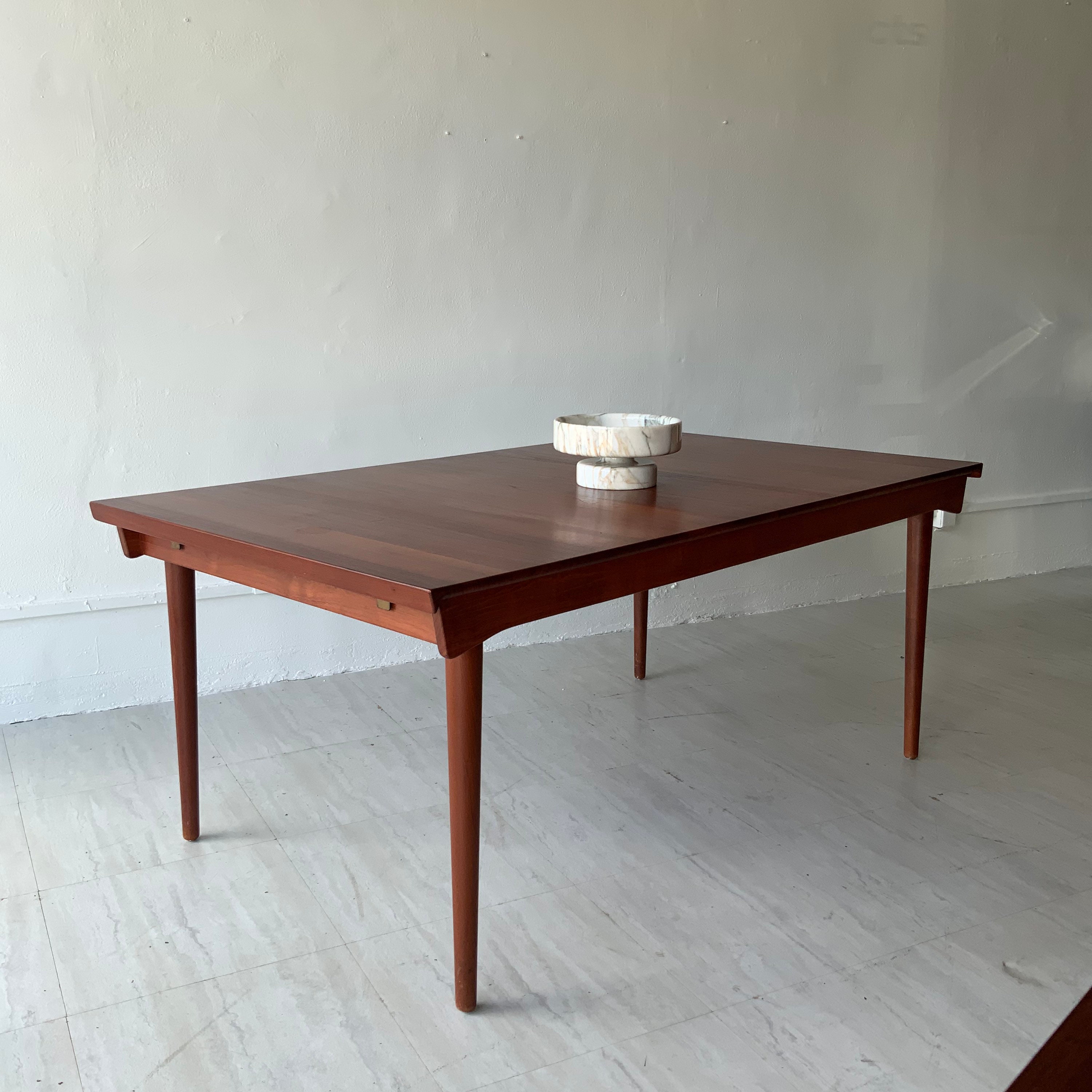 Finn Juhl Model FD 540 Solid Teak Extension Dining Table by - Etsy