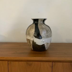 Elinor Jensen Studio,  Raku Pottery Vessel/Vase