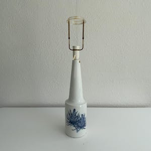 Mid Century Danish Modern Porcelain Table/Accent Lamp by Kaj Lange for Royal Copenhagen and Fog & Morup, Denmark