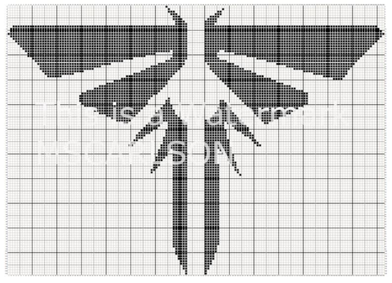 Fireflies Logo Cross Stitch Pattern - Etsy