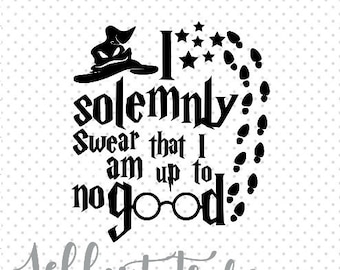 Download I solemnly swear that i am up to no good svg | Etsy