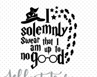 Download I solemnly swear that i am up to no good svg | Etsy