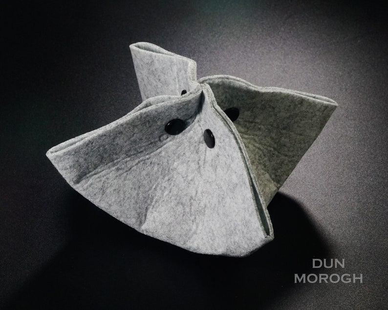 Wool Felt Dice Tray Etsy