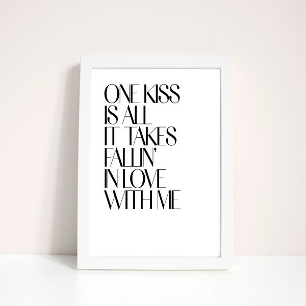 Typography Print - Etsy