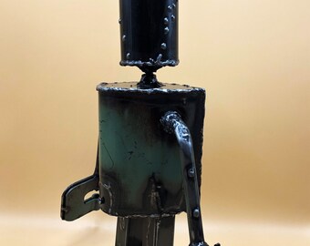 Robot Zombie 111, A Metal Welded Sculpture, A Design Expert