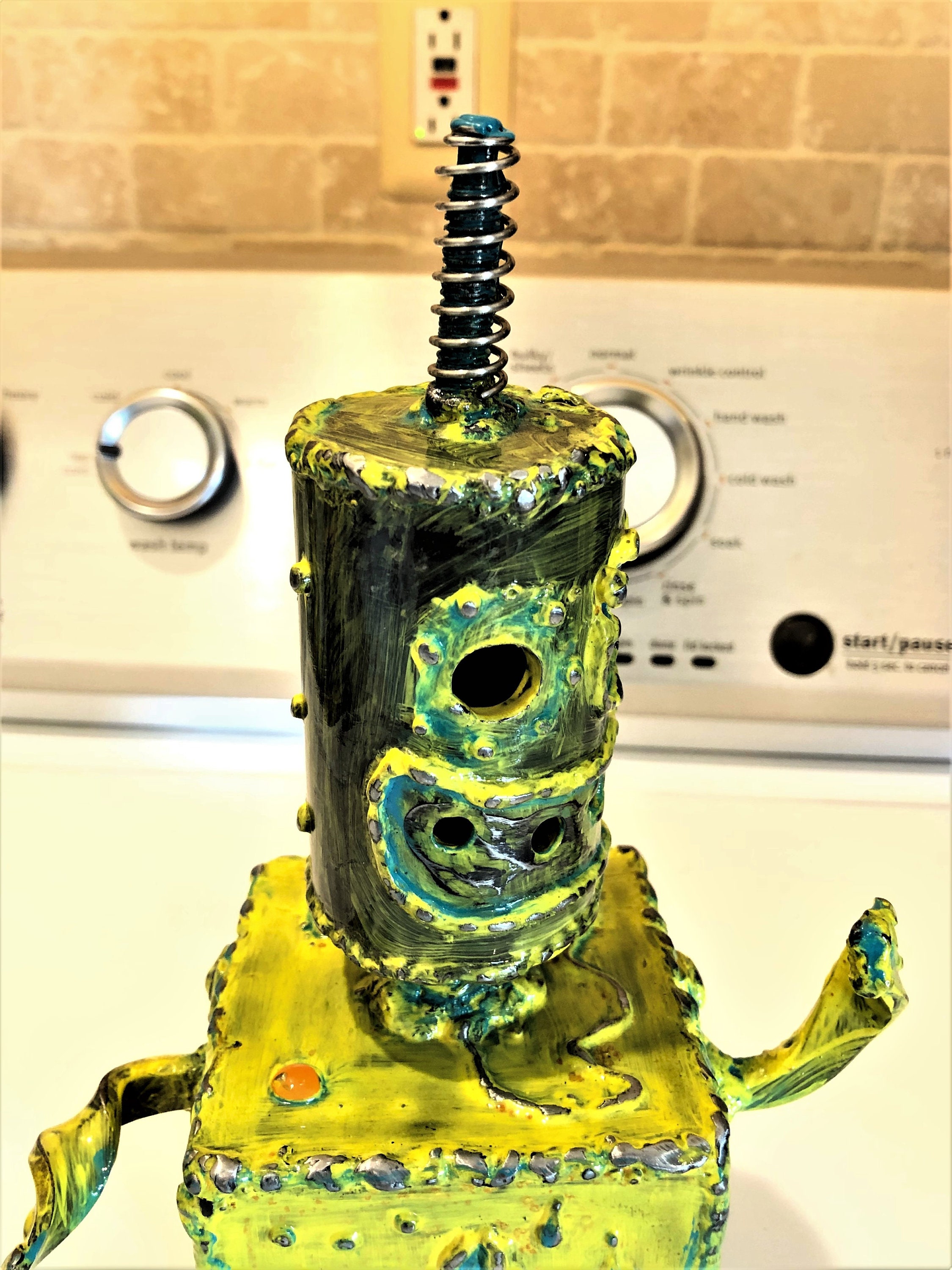 Robot Zombie 058 Mood Swing Robot Face Changing Emotion as Etsy