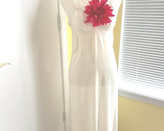 Antique/Vintage 1940’s/50’s rayon slip dress