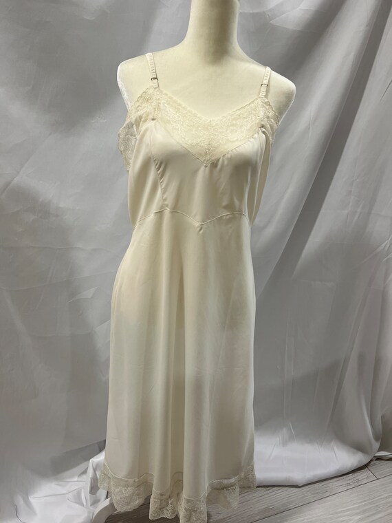 Vintage White 1930's/40's slip dress