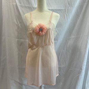 1950/60&#39;s Pink SoHo Slip Camisole