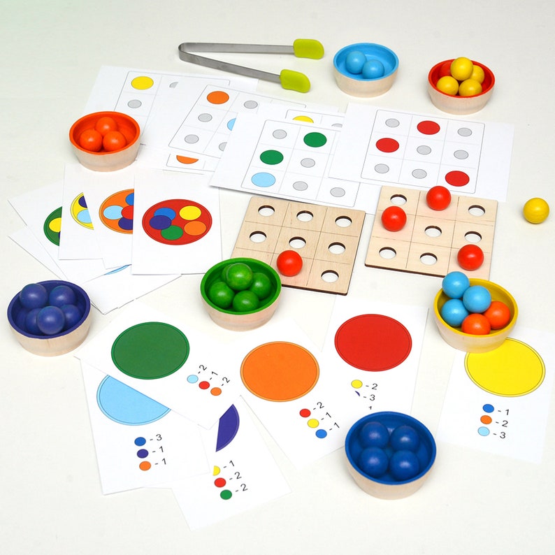 Wooden Montessori Toys 1 Year Old Rainbow Montessori Wooden Etsy