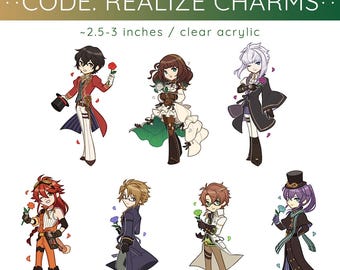 Code: Realize - Otome Game Acrylic Charms (set 1 of 7)