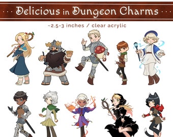 RETIRING - Dungeon Meshi Charms