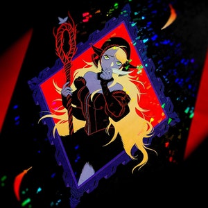 Dungeon Meshi - Marcille Holographic Large Print