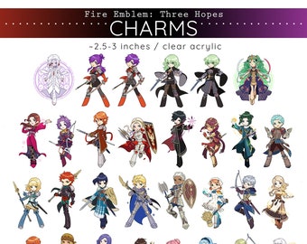 Fire Emblem: Three Hopes Acrylic Charms