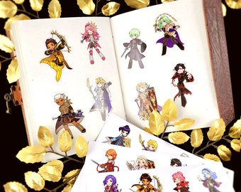 Fire Emblem: Three Houses - Clear Sticker Sheets