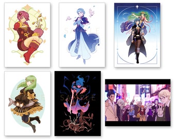 RETIRING - Fire Emblem: Three Houses - Mini Prints Set 1