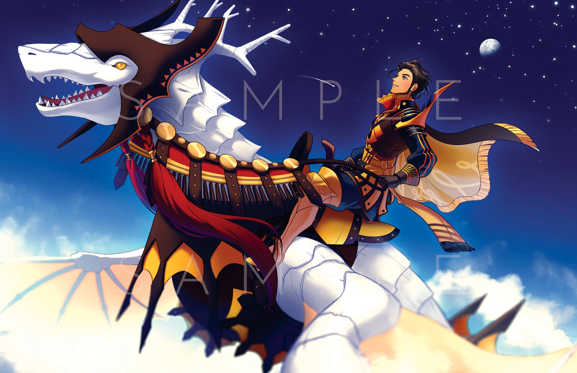 RETIRING - Fire Emblem: Three Houses - Barbarossa Claude Large 