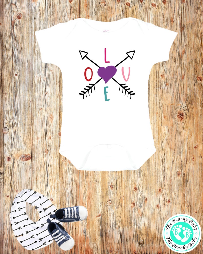 Valentine/'s Day Baby Onesie\u00ae Cute Valentine/'s Day Baby Outfit Adorable V-Day Baby Bodysuit Unisex Baby Shower Gift Love Baby Onesie\u00ae
