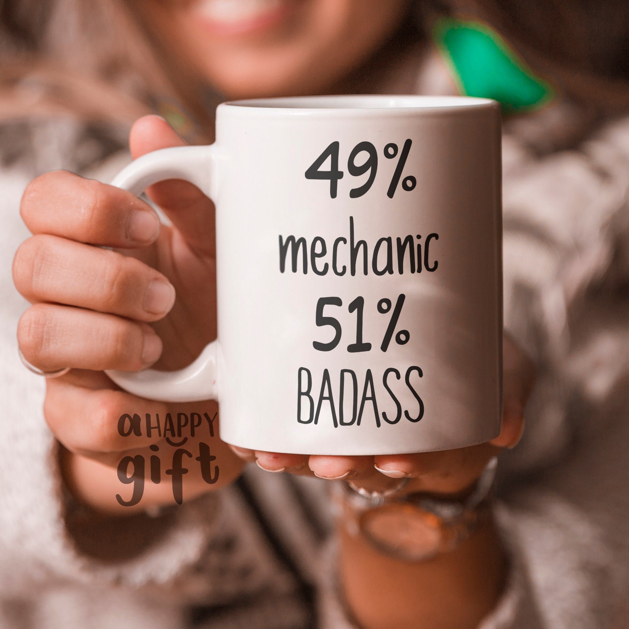 Tasse mécanique 49% mécanicien 51 pour cent Badass cadeau - Etsy France