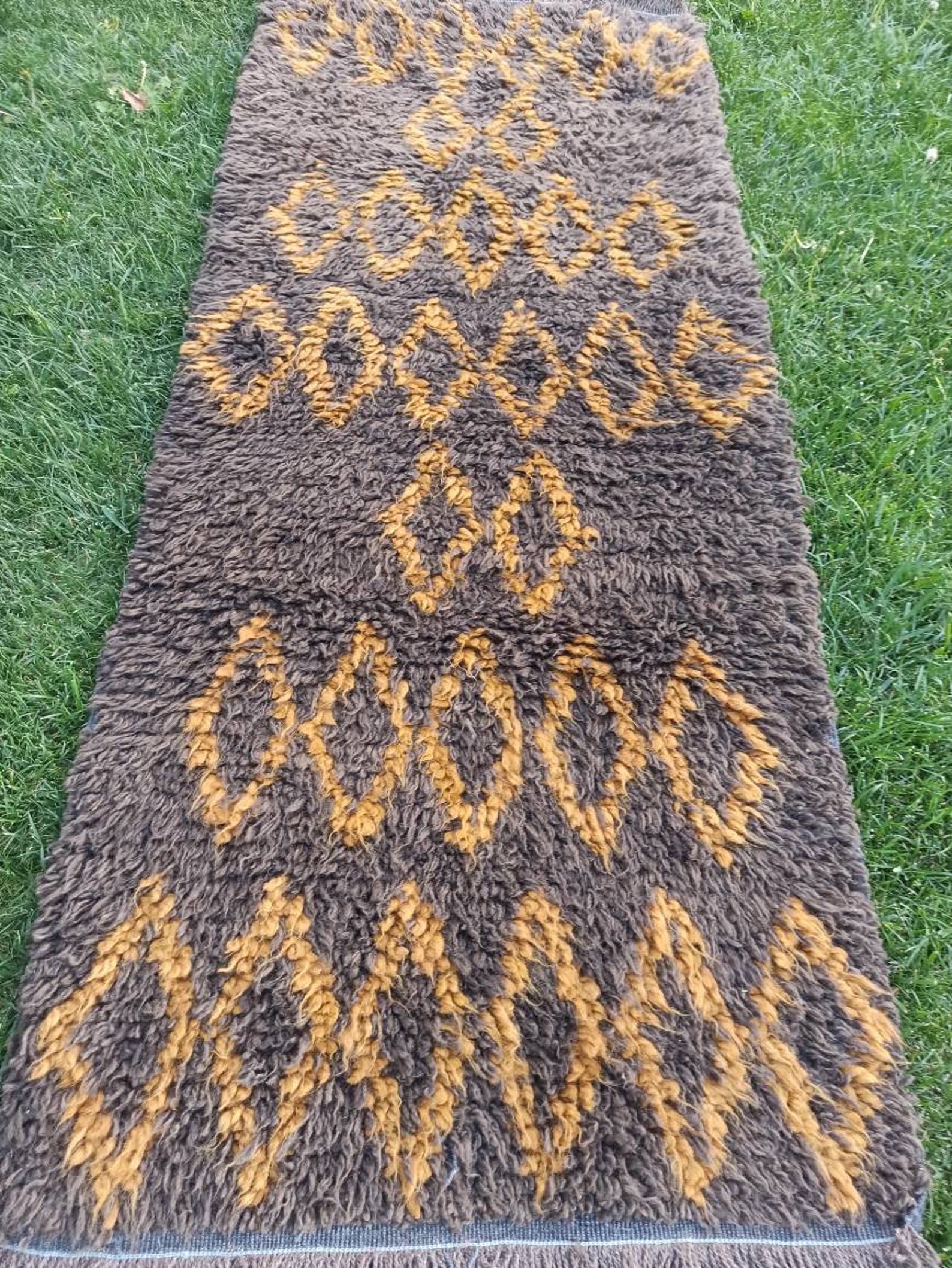 2.4x5.6 Ft Turkish Pile Rug Turkish Vintage Rug Oushak Pile Etsy UK