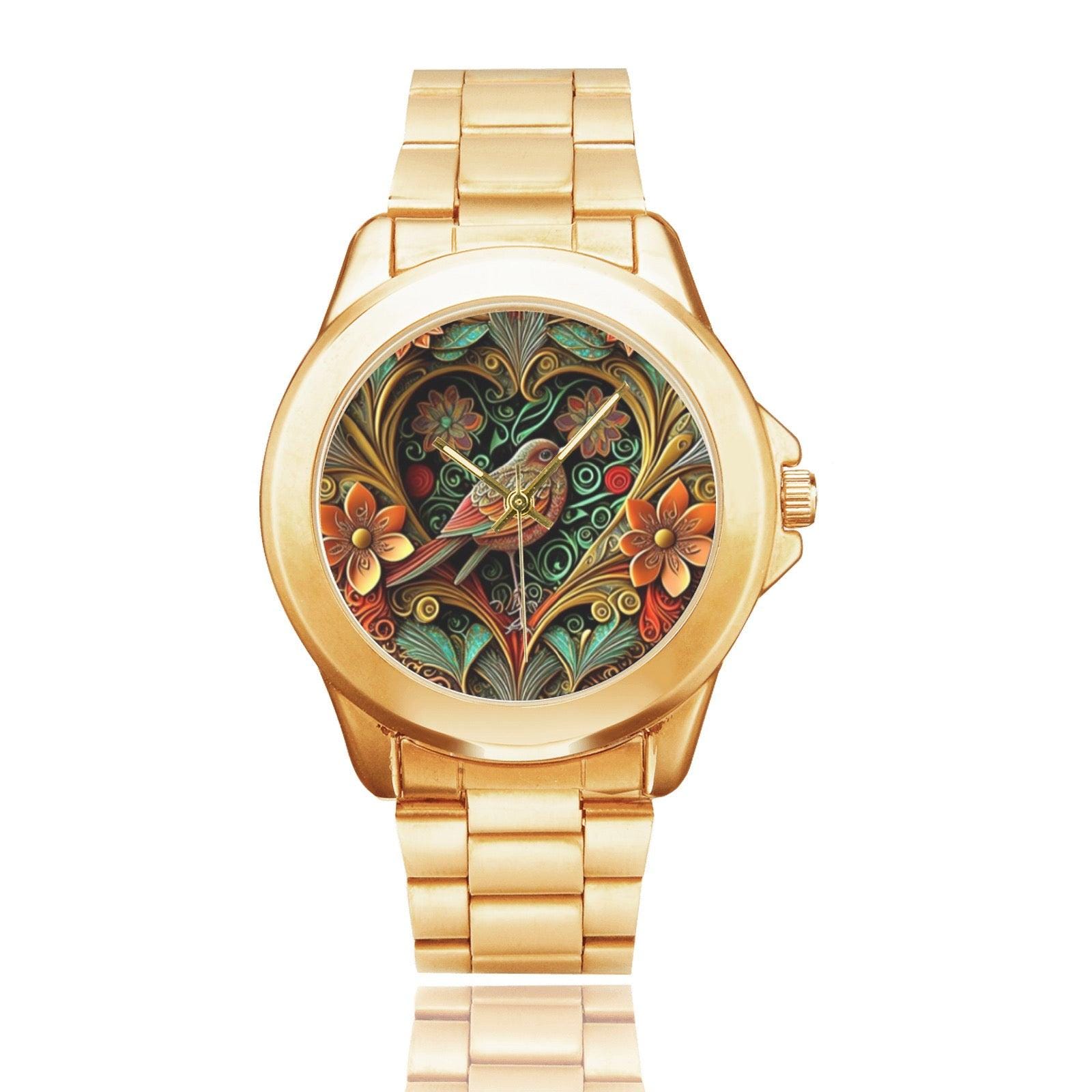 Watches for Women, Bird Watch, Time Piece, Unique Watches, Floral