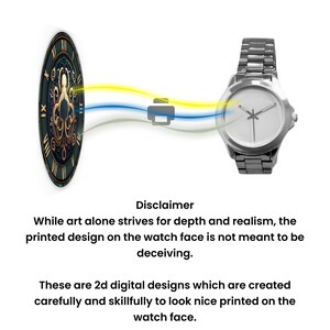 Octopus Watch: Personalized Stainless Steel & Leather Timepiece image 4