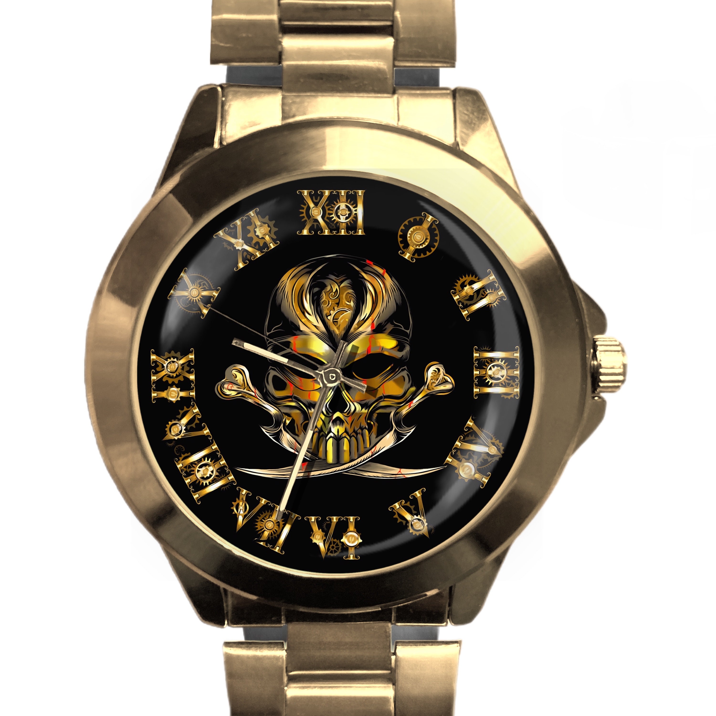 Orologi Da Uomo Scheletrati Orologio Meccanico Automatico Con Cassa Incisa, Design Trasparente, Accenti Dorati E Struttura Resistente Orologi Di Lusso Da Uomo Da 13,43 € | DHgate