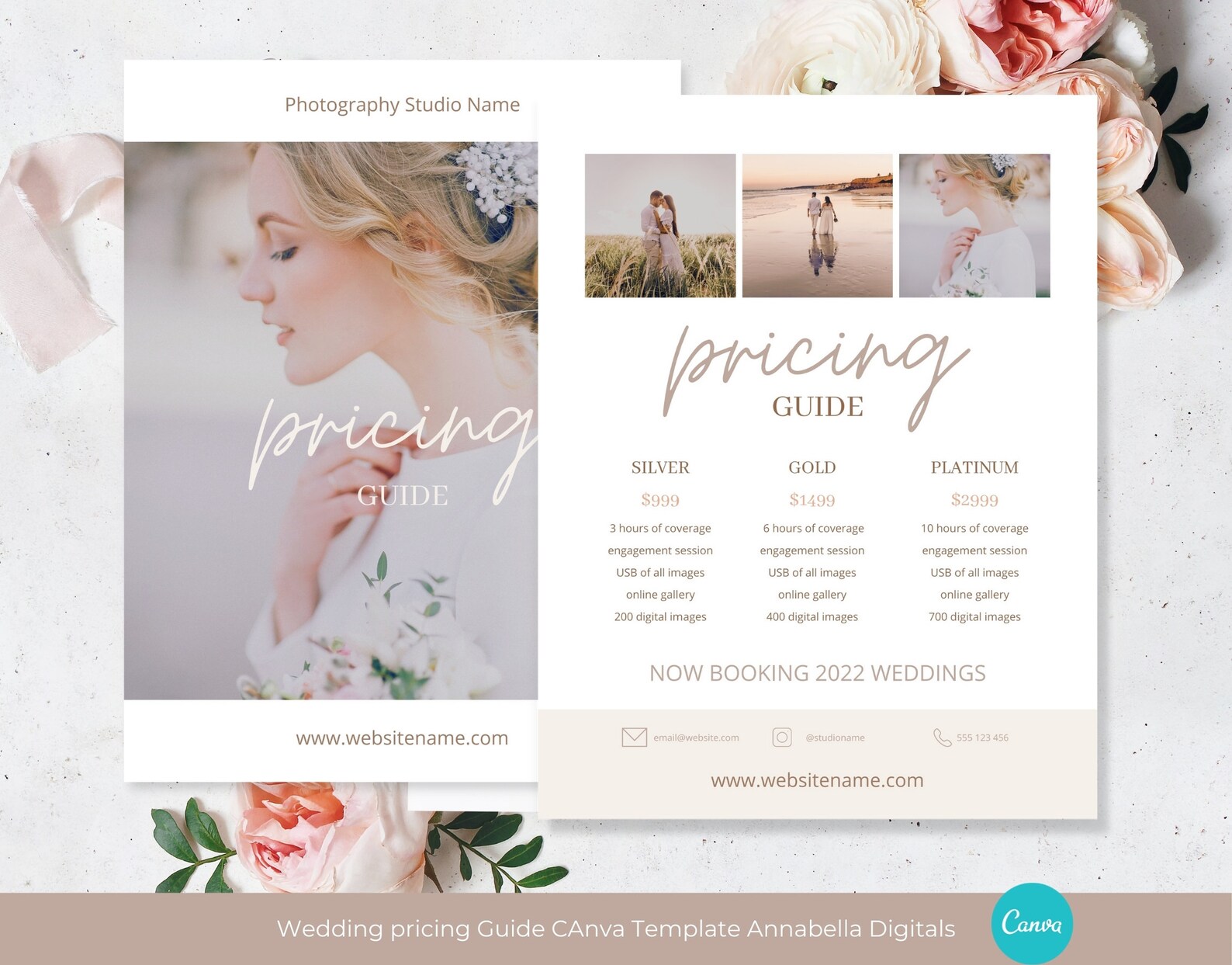 Wedding Photography Pricing Template Canva Photographer Etsy Wedding Photography Pricing Template Canva Photographer Etsy