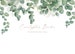 Eucalyptus Watercolor Border, Floral border, Greenery Foliage Border, Digital Download 