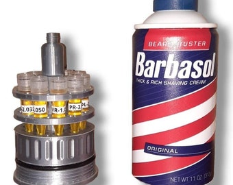 Barbasol Jurassic Park - with tubes with dinosaur DNA