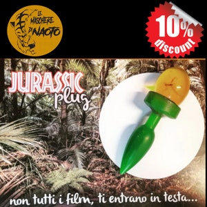 Branchez la résine décorative - Jurassic Park - brille dans le noir