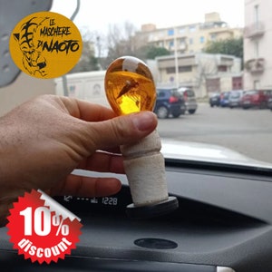 For the car - John Hammond small cane with insect in amber - Jurassic Park - magnetic