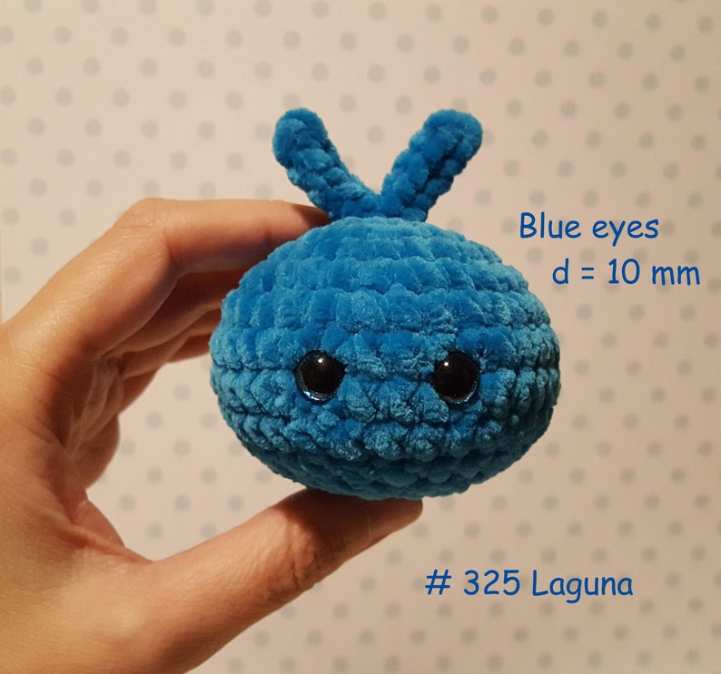 3 Plush pocket blob Crochet friend stuffed toy Etsy