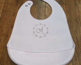 personalized silicone bib