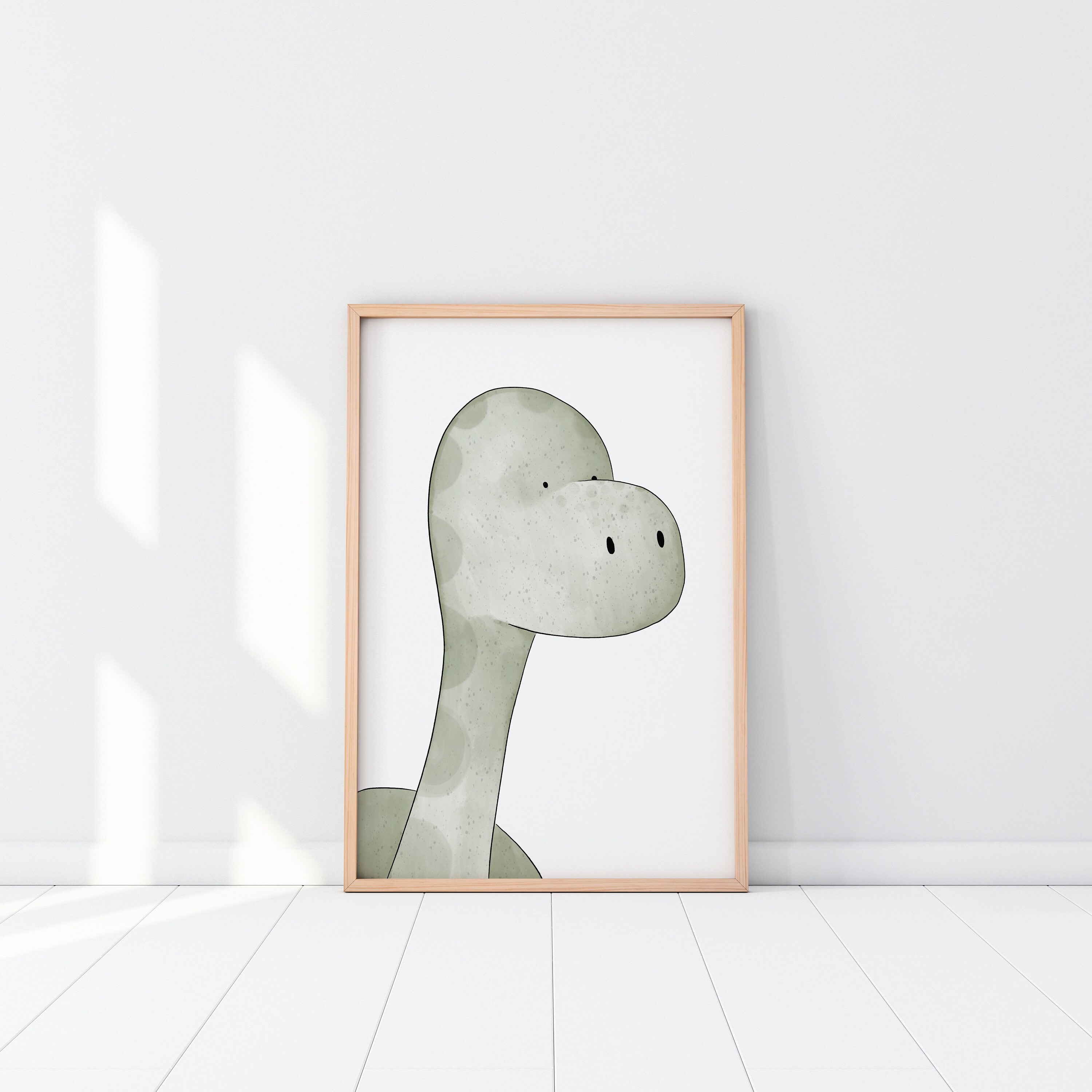 Roar Dinosaur Nursery Wall Art – Set Of 3 Dino Mite T-Rex Prints, 7.5x10 Inches Each, Ready To Hang