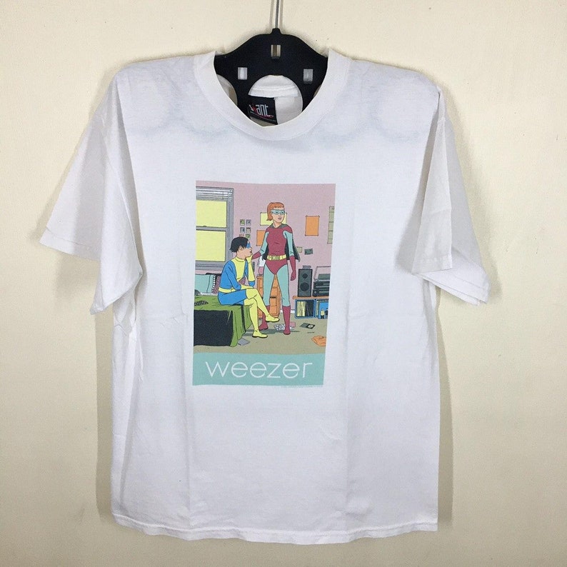 Vintage \u00d7 Band Tees \u00d7 Rock Tees Vintage Weezer Promo Band Shirts