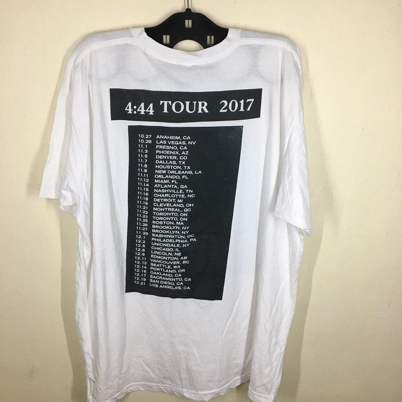 jay z tour shirt