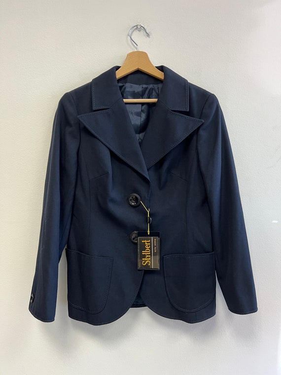 Stylber Alta moda jacket navy blue blazer italian… - image 5