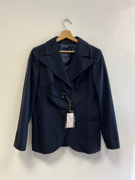 Stylber Alta moda jacket navy blue blazer italian… - image 9