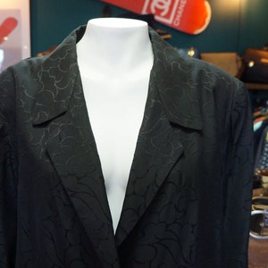 black pattern jacket,italian jacket,classics blazer,coat size large XXL,retro jacket, jacket , italian fashion image 4