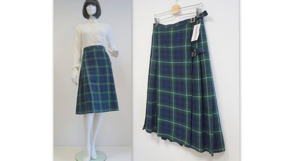 Vintage check clearance skirt