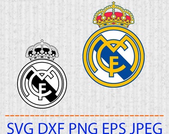 Real Madrid Logo Etsy