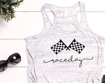 Raceday Indy 500 Tank Top | racing | Indianapolis | Indy | Cars | fast cars shirt | Race day shirt | race day tank | carb day | racing shirt