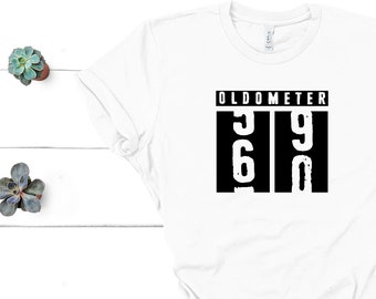 Oldometer 60 | 60th Birthday | Racing | Birthday t-shirt | Sixty | 60 Years | car odometer | gift | cars | Party Shirt | Humor
