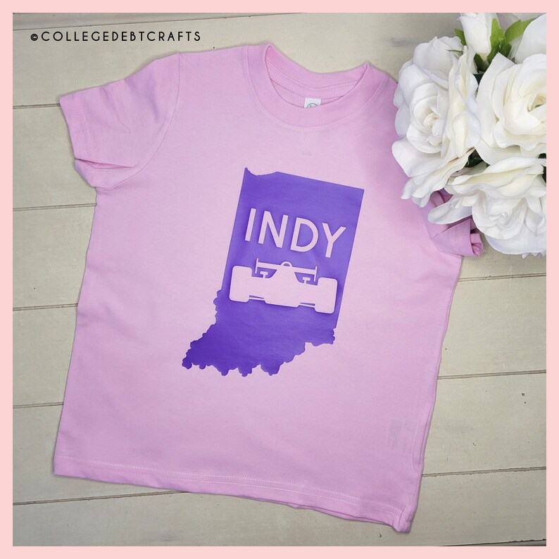 Toddler Indy 500 Tshirt Racing Indianapolis Indy Fast Etsy