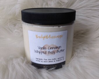 Vanilla Cinnamon Whipped Body Butter