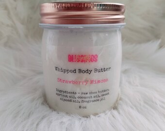 Strawberry Mimosa Whipped Body Butter